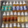 Image 2 : 24 BOTTLES OF 30ML E VAPE JUICE