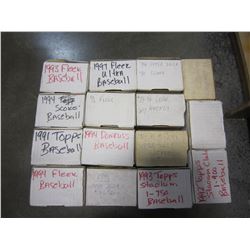 BOX OF SPORTS CARDS