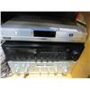 Image 1 : YAMAHA NATURAL SOUND RECEIVER AND AMPLIFIER AND HITACHI DVD PLAYER