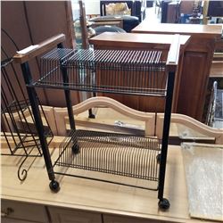 VINTAGE RECORD RACK