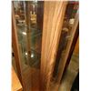 Image 3 : CURIO CABINET WITH GLASS SHELVES