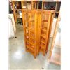 Image 1 : PAIR OF RUSTIC LOOK CUBICAL SHELVES
