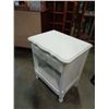 Image 2 : 1 DRAWER PAINTED FRENCH PROVINCIAL NIGHT STAND