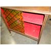 Image 3 : VINTAGE ROLLING CABINET W/ LIGHTS