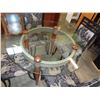 Image 2 : MODERN GLASS TOP DINING TABLE W/ 4 CHAIRS