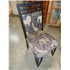 Image 3 : MODERN GLASS TOP DINING TABLE W/ 4 CHAIRS