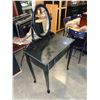 Image 2 : BLACK VANITY W/ MIRROR