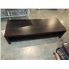 Image 1 : LONG BROWN 2-TIER COFFEE TABLE