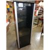 Image 2 : 2 BLACK AND GREY GLASS DOOR CABINETS