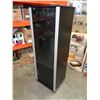 Image 3 : 2 BLACK AND GREY GLASS DOOR CABINETS