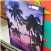 Image 2 : 2 CANVAS PRINTS - HIGH HEELS AND PALM TREES