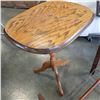 Image 3 : TEAK WINE RACK AND TILTING TABLE