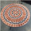 Image 2 : METAL MOSAIC TOP TABLE