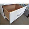 Image 3 : ASHLEY FLOOR MODEL 2 DRAWER WHITE NIGHTSTAND, RETAIL $249