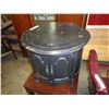 Image 2 : PAINTED ROUND ROSEWOOD 1 DOOR ENDTABLE