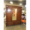 Image 1 : ANTIQUE WALNUT WARDROBE