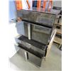 Image 2 : PAIR OF NEW ULTRA MODERN DARK WOOD GRAIN 2 DRAWER NIGHTSTANDS