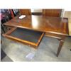 Image 3 : ASHLEY FLOOR MODEL DARK FINISH DESK, RETAIL $724