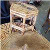 Image 2 : LOT OF WICKER DECOR