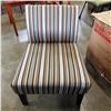 Image 2 : STRIPED ACCENT CHAIR