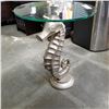 Image 1 : SEA HORSE GLASS TOP END TABLE