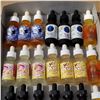 Image 2 : 24 BOTTLES OF 30ML E VAPE JUICE