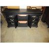 Image 2 : BLACK PAINTED ORNATE 8 DRAWER DRESSER