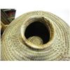 Image 2 : 2 NATIVE WOVEN BASKETS W/ LIDS