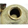 Image 2 : 2 NATIVE WOVEN BASKETS W/ LIDS