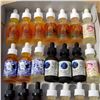 Image 2 : 24 BOTTLES OF 30ML E VAPE JUICE