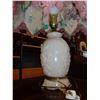 Image 3 : VINTAGE STYLE LAMP W/ BEADED SHADE AND OTHER LAMP