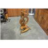 Image 2 : SPINNING WHEEL FLOOR LAMP AND BARLEY TWIST LAMP BASE