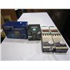 Image 1 : CHAMBERLAIN WIRELESS MOTION ALERT SYSTEM - AS NEW IN BOX AND NEW FLEXSON DESK STAND AND 2 NEW SANUS 