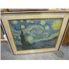 Image 1 : VANGOPH PRINT STARY NIGHT, PRINT, AND PAINTING ON BOARD