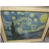 Image 2 : VANGOPH PRINT STARY NIGHT, PRINT, AND PAINTING ON BOARD