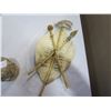 Image 2 : AFRICAN SHIELD MADE FROM ANIMAL HIDE AND HAIR 3PC HIDE DRUM SET