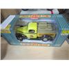Image 2 : 1940 FORD PICK-UP TRUCK DIE CAST DELIVERY COIN BANK AND MOTORCYCLE PEWTER COIN BANK