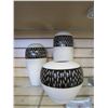 Image 1 : 3 POTTERY VASES