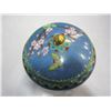 Image 2 : CLOISONNE BOWL W/ LID ON STAND