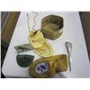 Image 2 : LOT OF NATIVE ITEMS W/ WOVEN BASKET, BEADED MOCCASINS, ETC