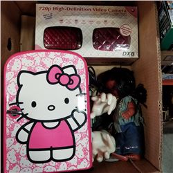 HELLO KITTY, NATIVE DOLL, AND RING DISPLAY HANDS