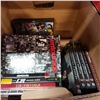 Image 1 : BOX OF DVDS AND VIDEO GAMES