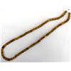 Image 2 : African Amber Colored Heishi Bead Necklace