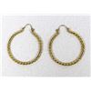 Image 1 : Estate 14KT Gold Hoop Earrings