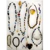 Image 1 : Semi-Precious Gemstone Jewelry, Heart Motif