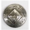 Image 1 : Large Hanson Western Gear Silver Plate Concho