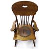 Image 1 : Antique Child's Wood Rocking Chair