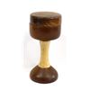 Image 1 : Hand Crafted Wood Pedestal Trinket Box