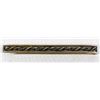 Image 1 : 14KT Gold on Sterling Tie Bar