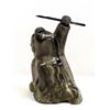 Image 2 : Canadian Soapstone Hunter Carving by Thorn Arts
